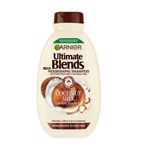 Garnier Ultimate Blends Coconut Milk & Macadamia Shampoo 400ml – Springs by Garnier - Authentic Beauty Product in Pakistan