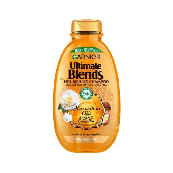Garnier Ultimate Blend Marvellous Oils Argan & Camellia Shampoo 400ml – Gift Point by Garnier - Authentic Beauty Product in Pakistan