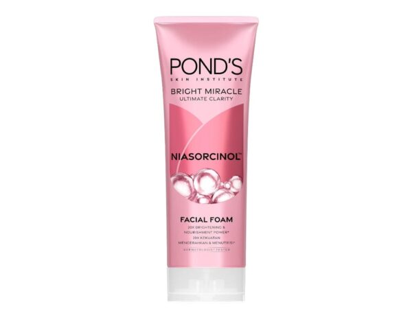 Pond's Bright Miracle Ultimate Clarity Niasorcinol Facial Foam 100 GM by Pond's - Authentic Beauty Product in Pakistan