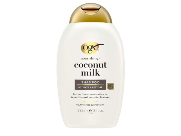 OGX Nourishing + Coconut Milk Shampoo 385ml by OGX - Authentic Beauty Product in Pakistan
