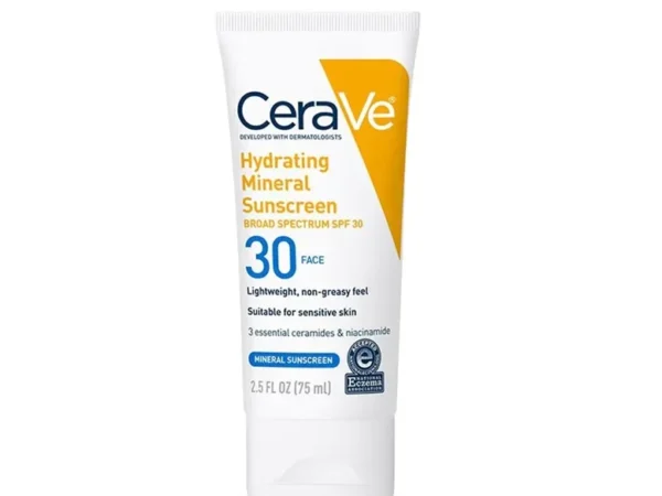 CeraVe Hydrating Mineral Sunscreen SPF 30 | 75ml*
