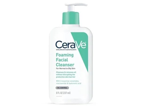 Cerave Foaming Facial Cleanser Oil Control 237ml