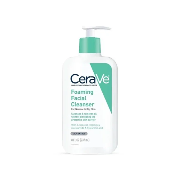 Cerave Foaming Facial Cleanser Oil Control 237ml