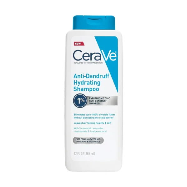 CeraVe Anti-Dandruff Hydrating Shampoo (355 mL)