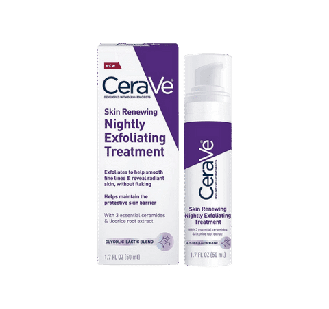 CeraVe Skin Renewing Nightly Exfoliating Treatment (50 mL)