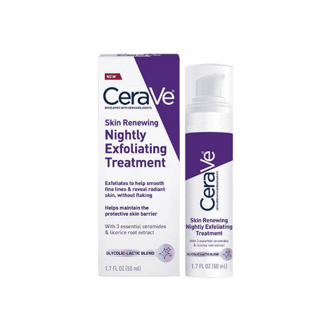 CeraVe Skin Renewing Nightly Exfoliating Treatment (50 mL)